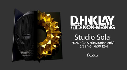 【Solo Exhibition】 FOLD AND NON-MEANING