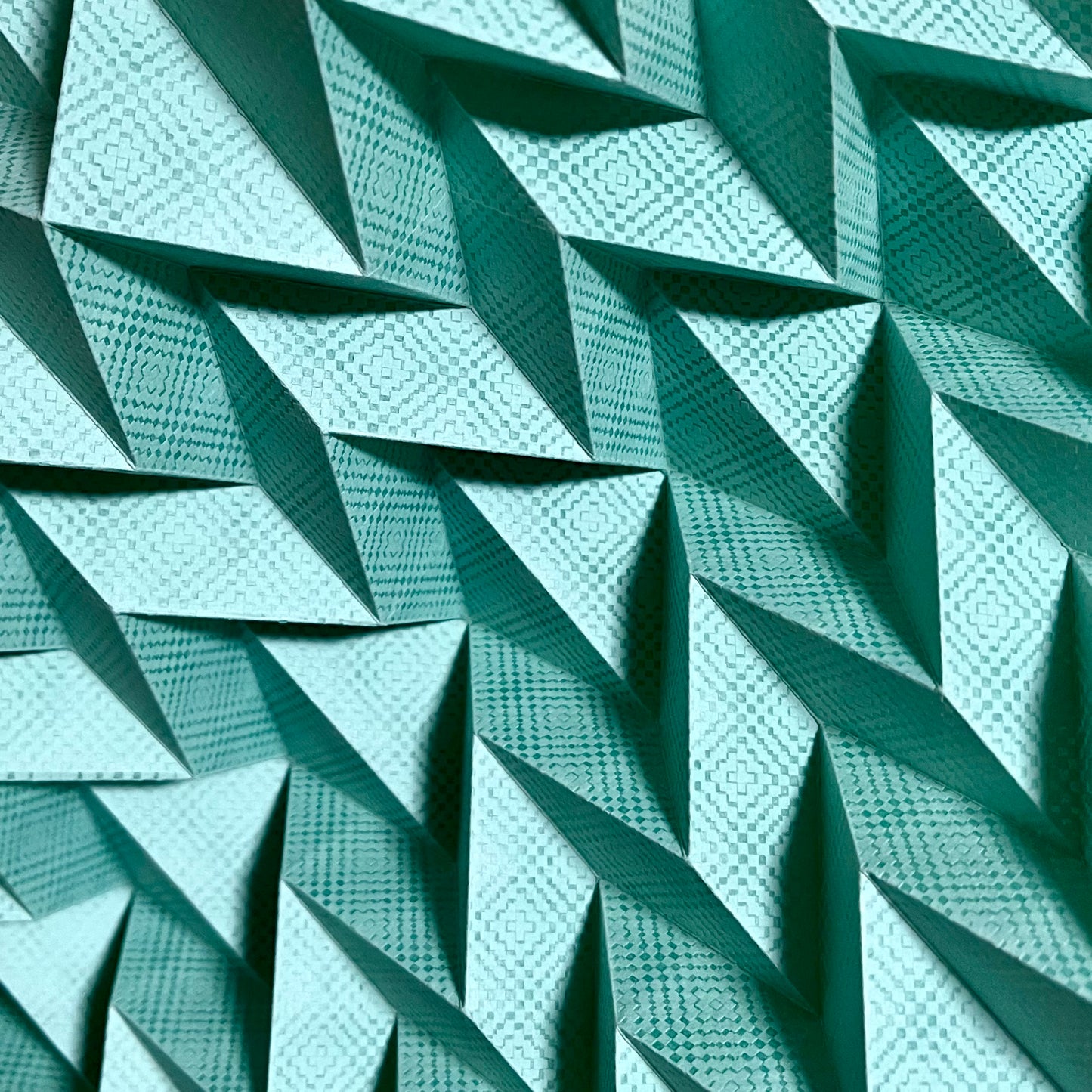 Illusion (diagonal) (玄宙紙 Celadon Green) (230)