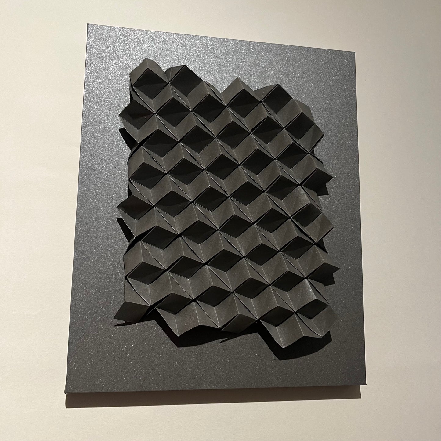 Stone Board (diagonal) (Metalic Dark Gray)