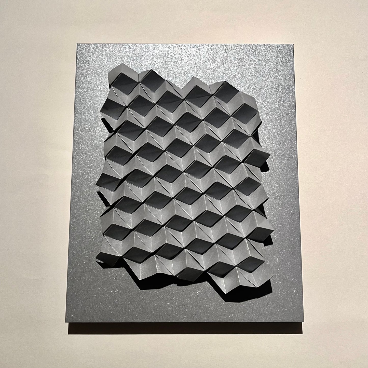 Stone Board (diagonal) (Metallic Silver)