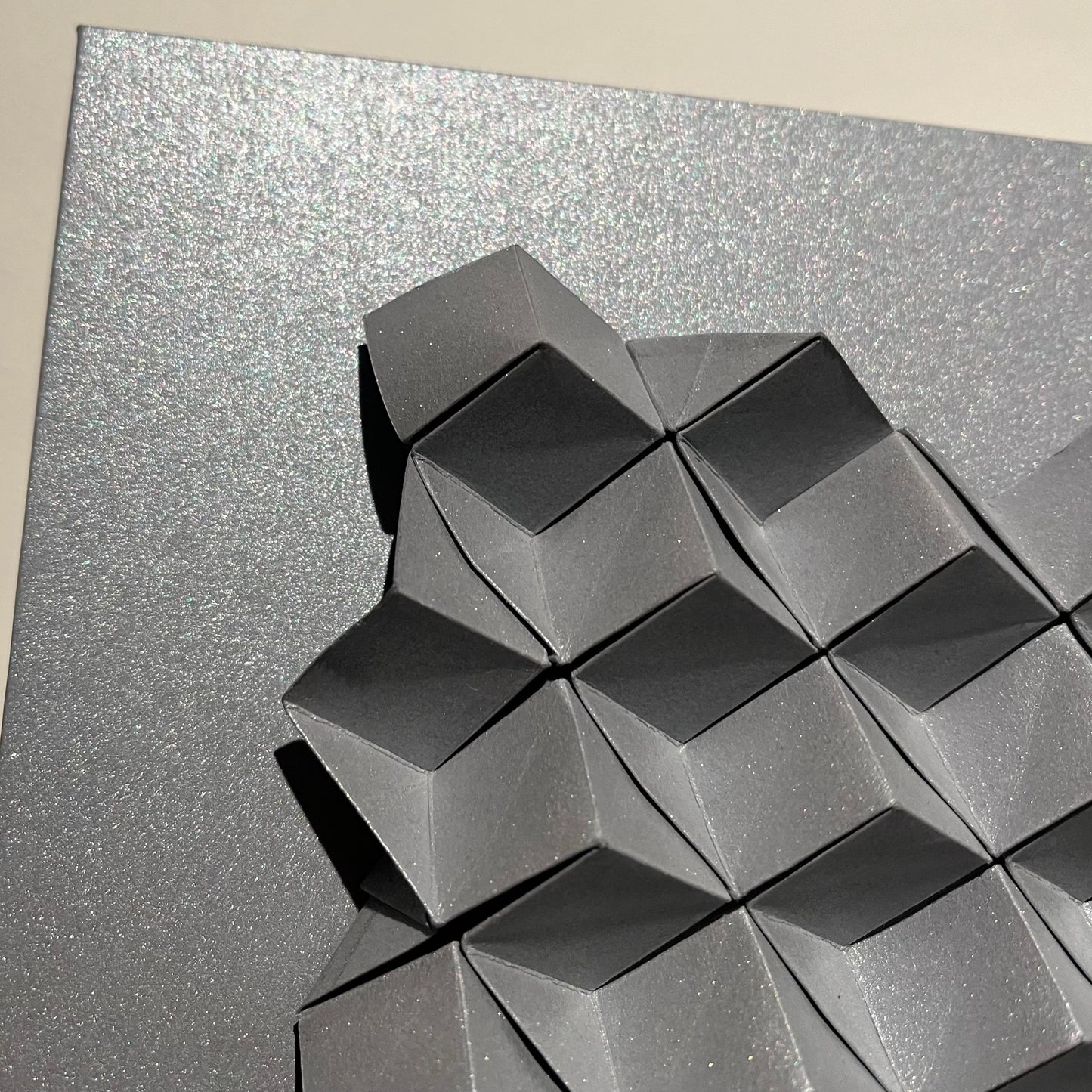 Stone Board (diagonal) (Metallic Silver)