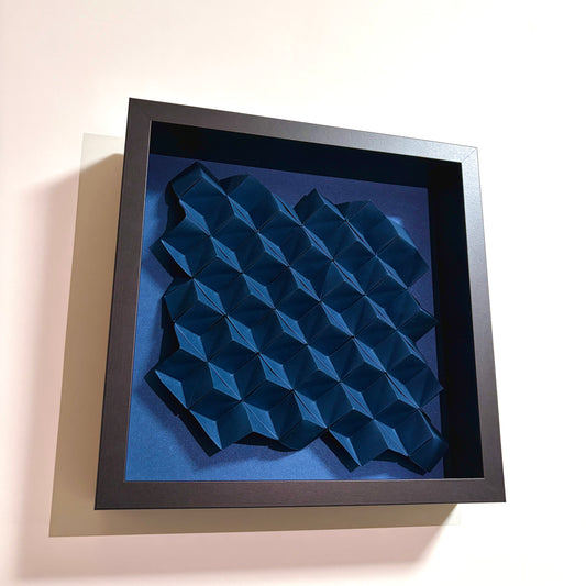 Stone Board (Diagonal) (Metallic Blue) (250)