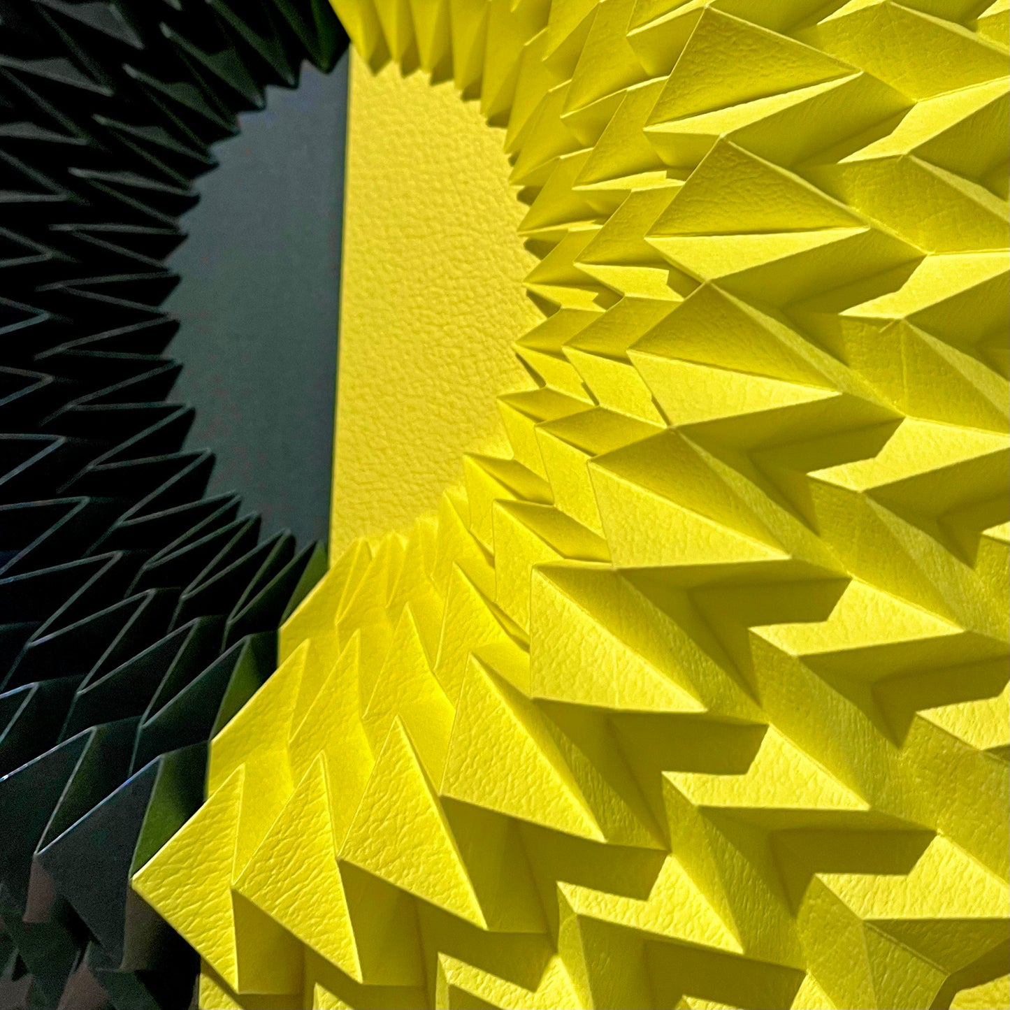 The Circle (Metallic Blue and Neon Yellow) (330)