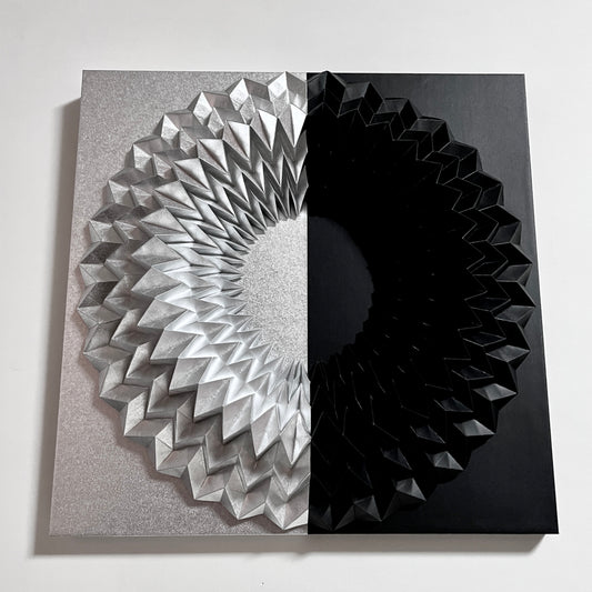 The Circle (Silver and Black) (330)