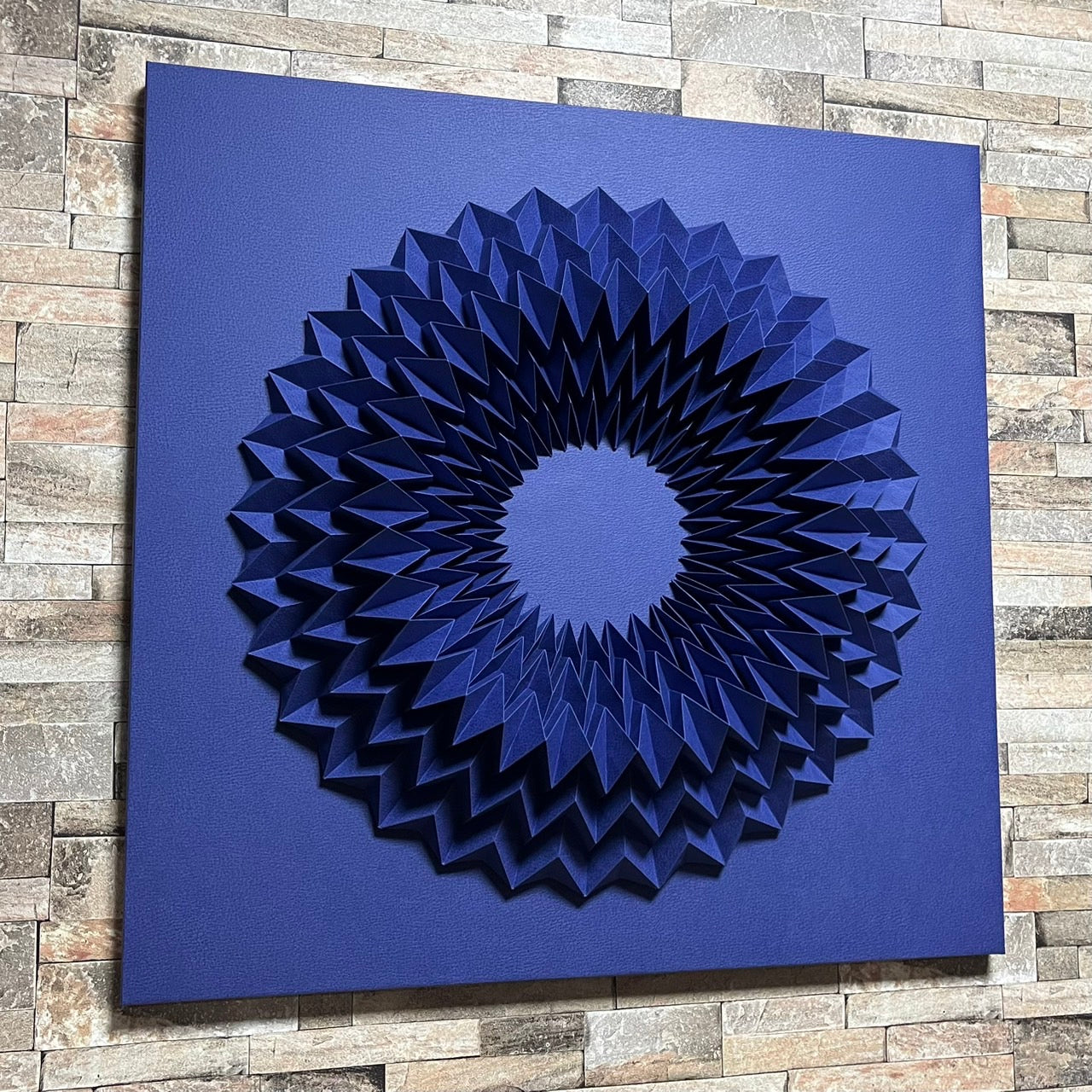The circle (Blue)