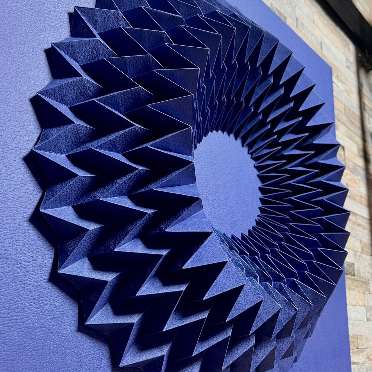The circle (Blue)