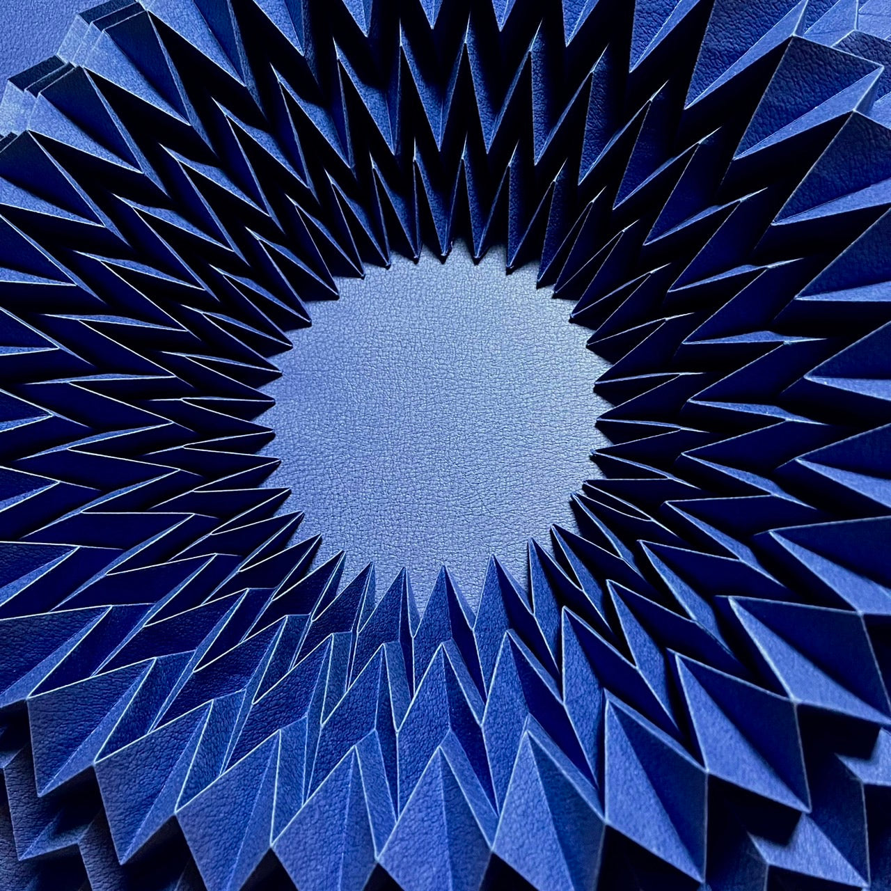 The circle (Blue)