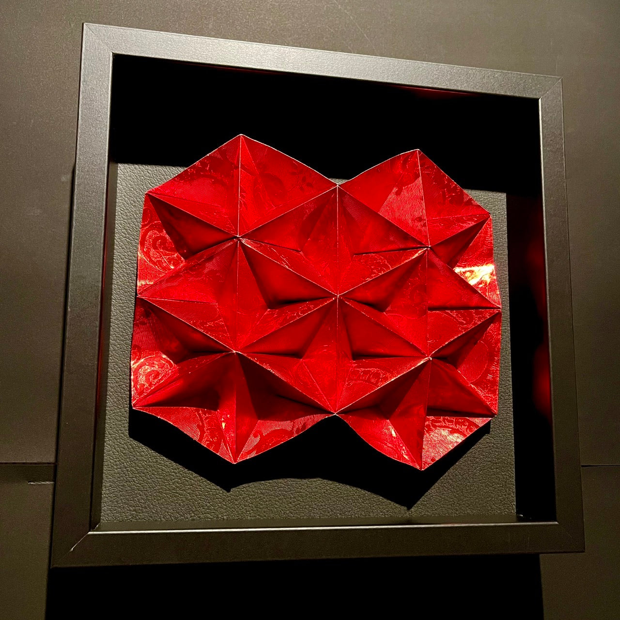 Triangles (Baroque Red)