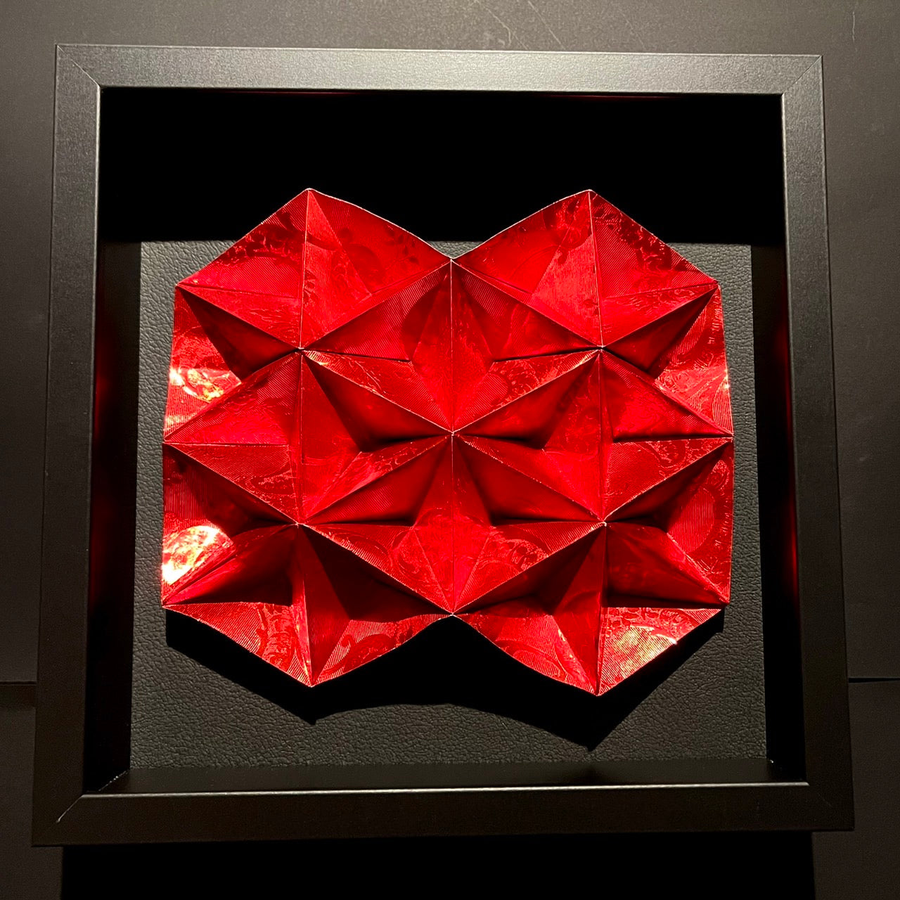 Triangles (Baroque Red)