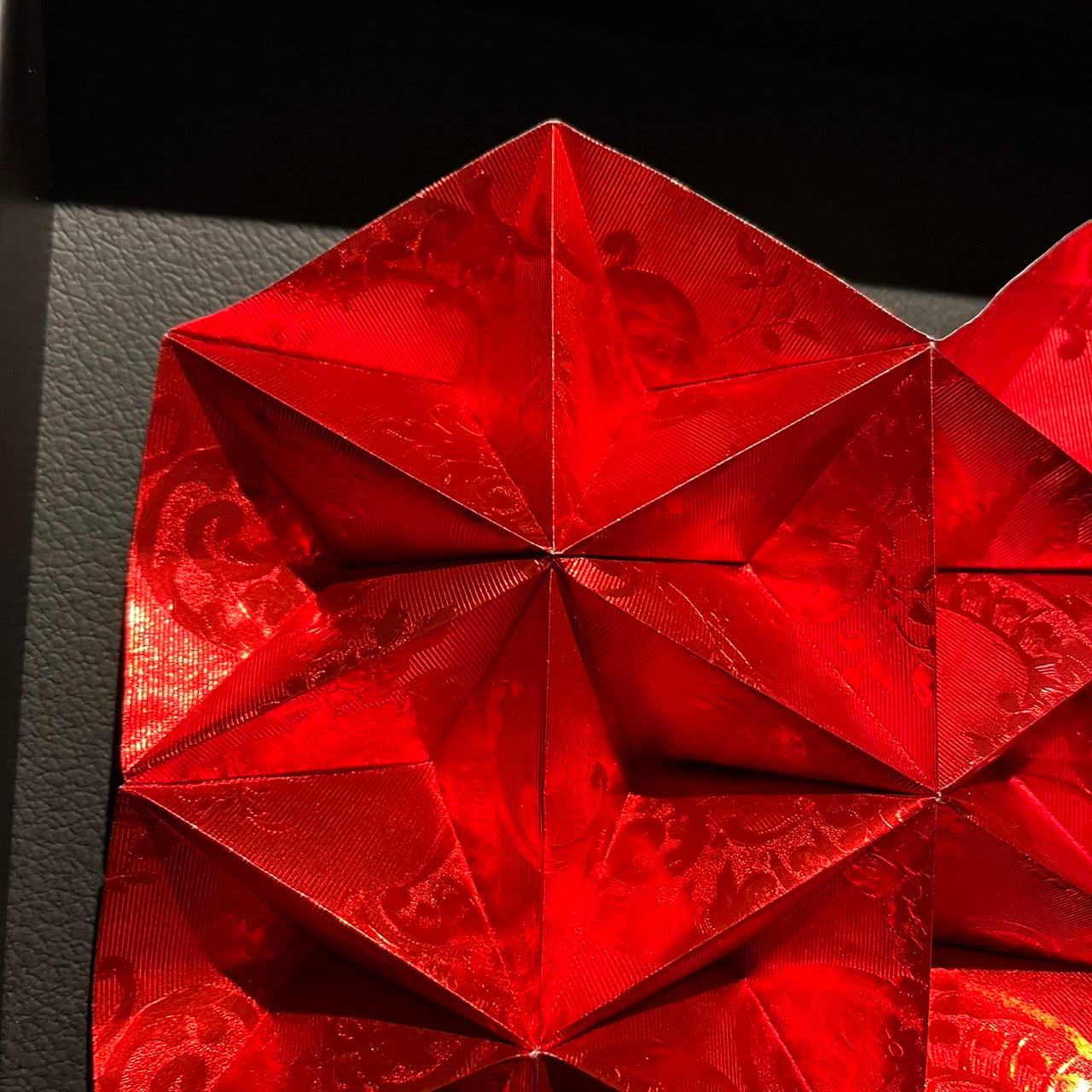 Triangles (Baroque Red)