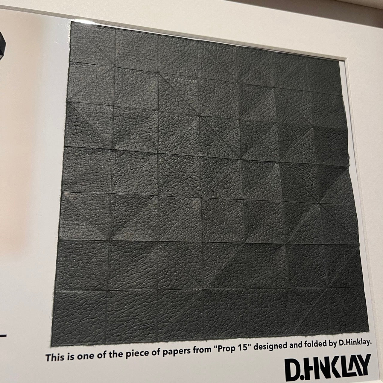 Unfolded Sheet Prop 5 (Black)