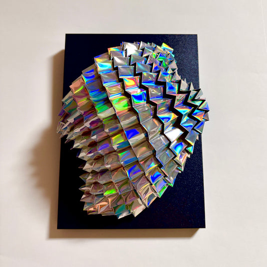 Untitled (Iridescent Silver)