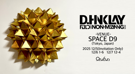 【Solo Exhibition】FOLD AND NON-MEANING