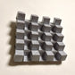 Blocks (Metallic Gray)