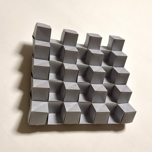 Blocks (Metallic Gray)