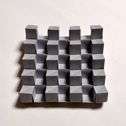 Blocks (Metallic Gray)