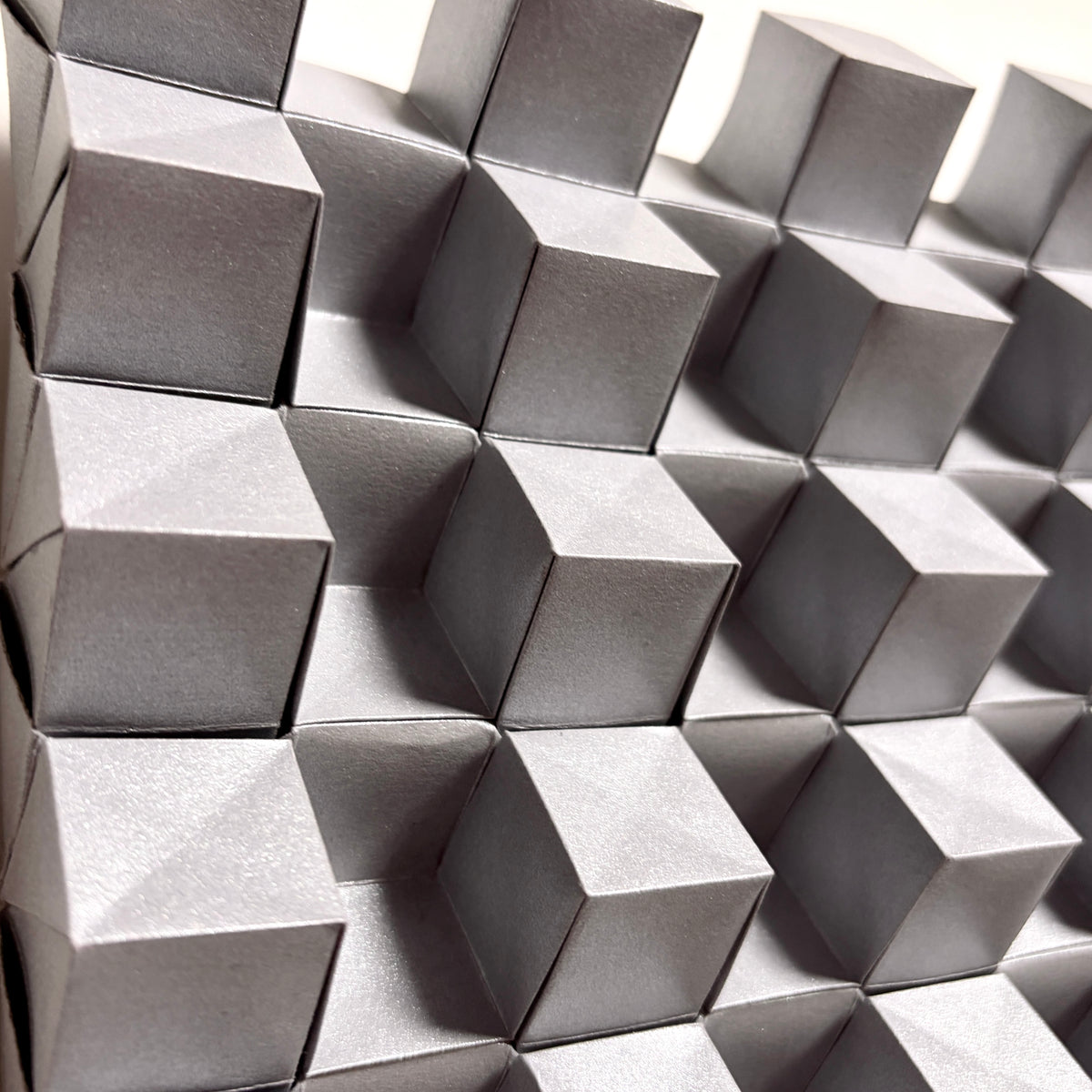 Blocks (Metallic Gray)