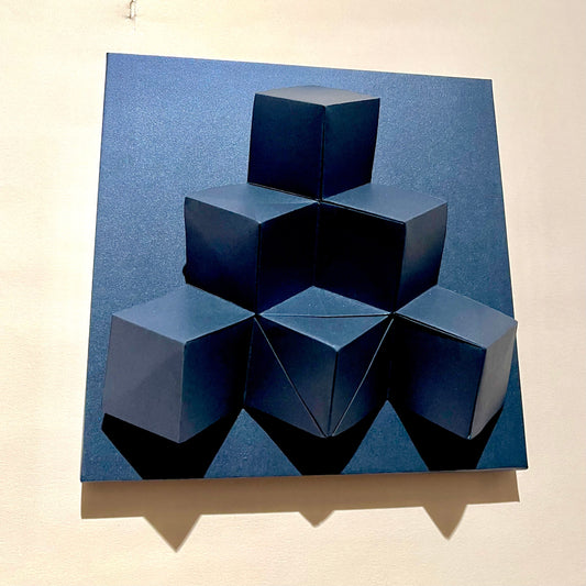 Cubes (Metal Blue)