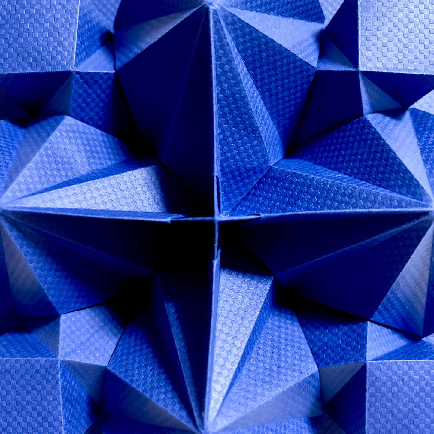 Dimensions (Blue Checkered Pattern)
