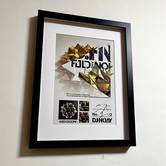 Unfolded Sheet Kaleidoscope (FOLD16 Poster) (Large)