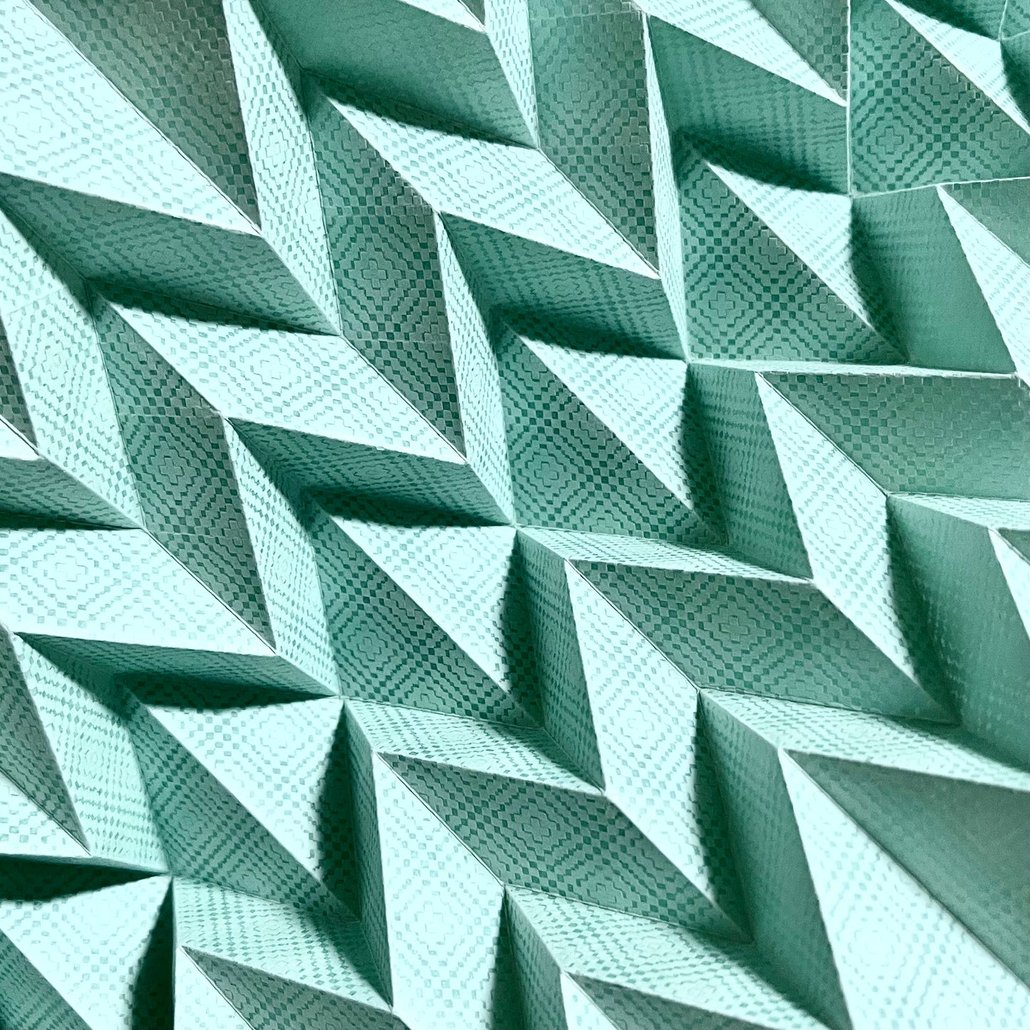 Illusion (diagonal) (玄宙紙 Celadon Green) (230)