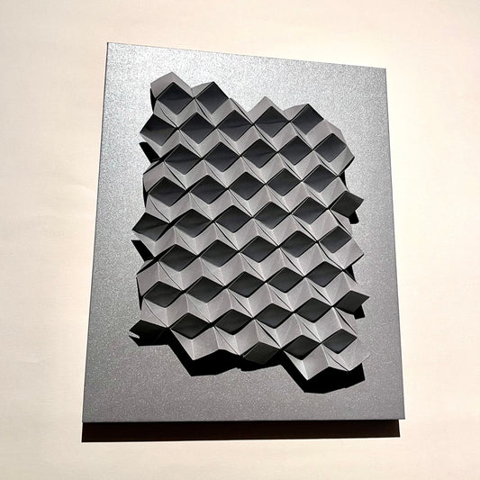 Stone Board (diagonal) (Metallic Silver)