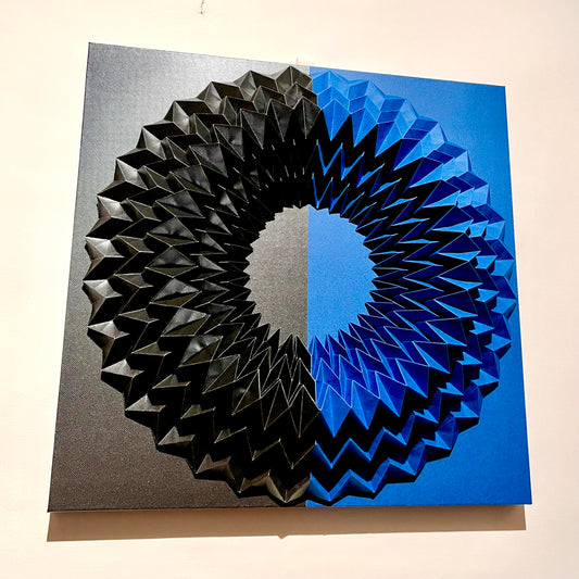 The Circle (Metallic Black and Blue) (330)