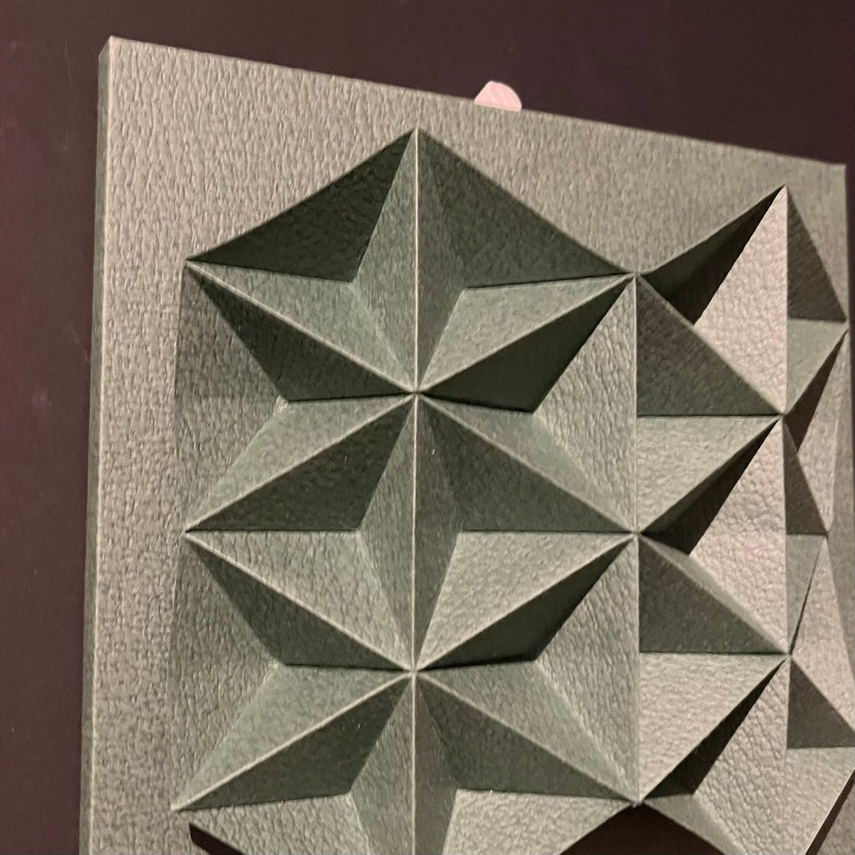 Green Paper Triangle Origami Triangles Mini Green | D.Hinklay