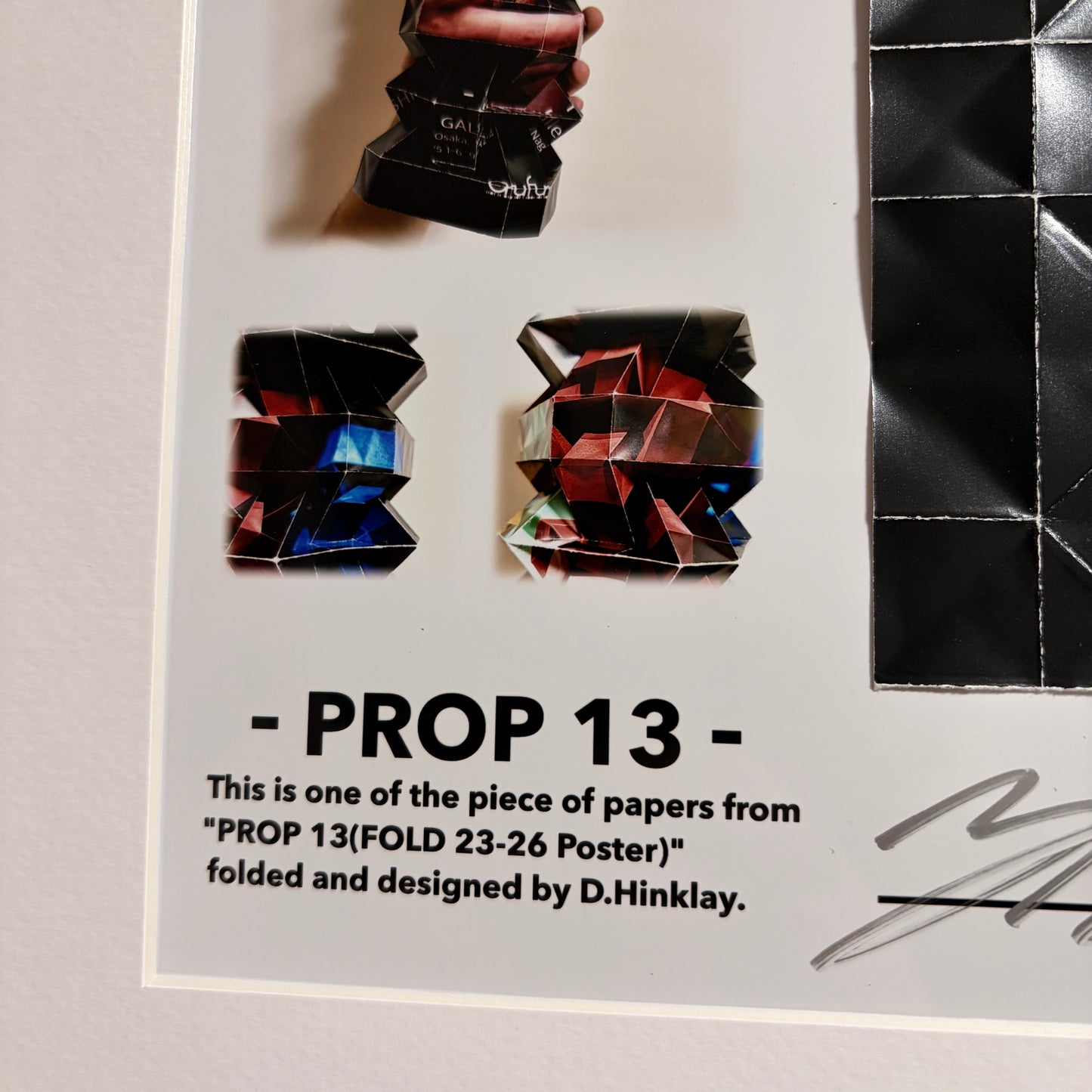 Unfolded Sheet PROP 13 (FOLD23-26 Poster) (Large)