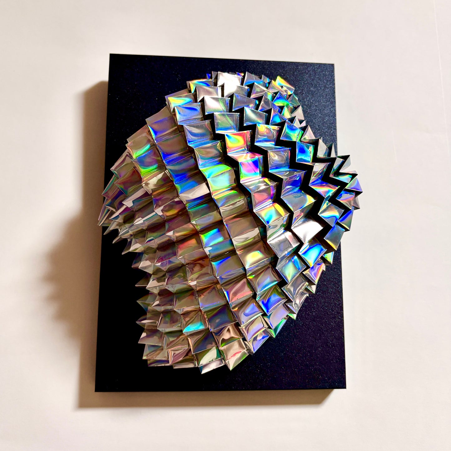 Untitled (Iridescent Silver)