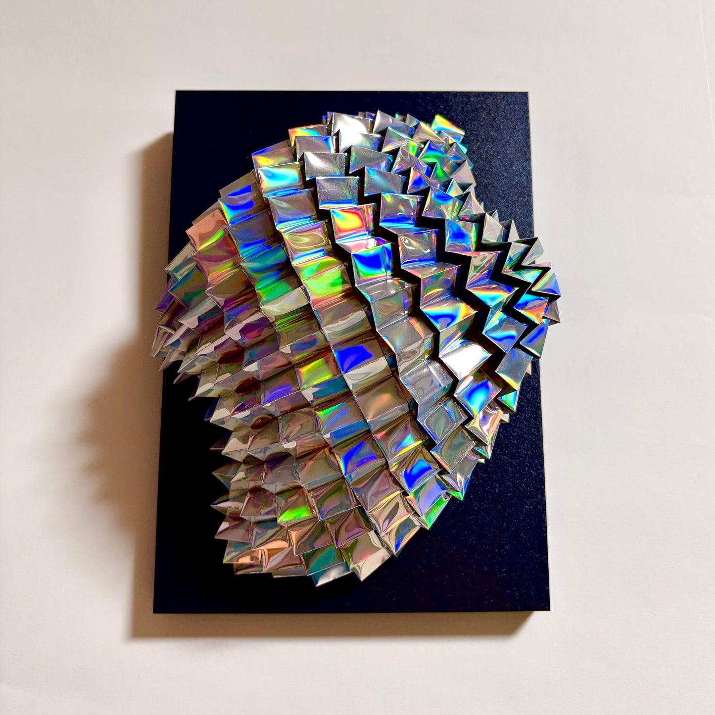 Untitled (Iridescent Silver)